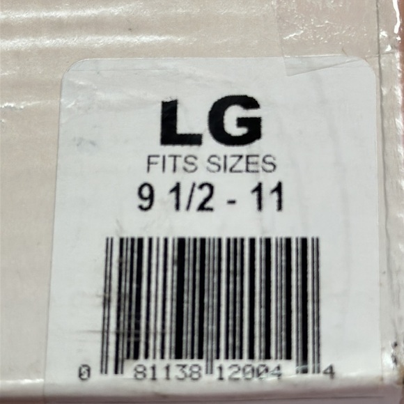 Tingley Men's Storm Stretch Overshoe Black Size L 9.5-11 NWT - Picture 10 of 12